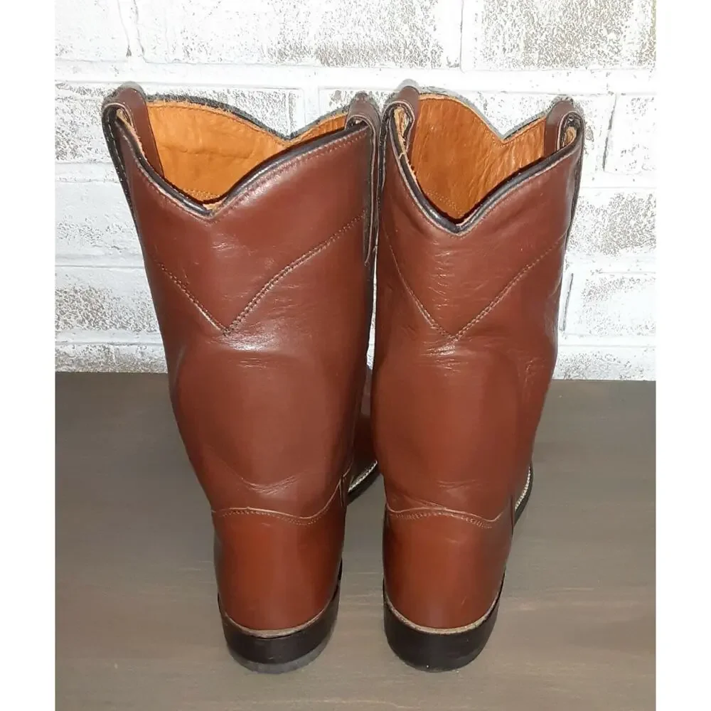 J. Chisholm Vintage Boot sz 7.5M Western Dress, Southern Comfort